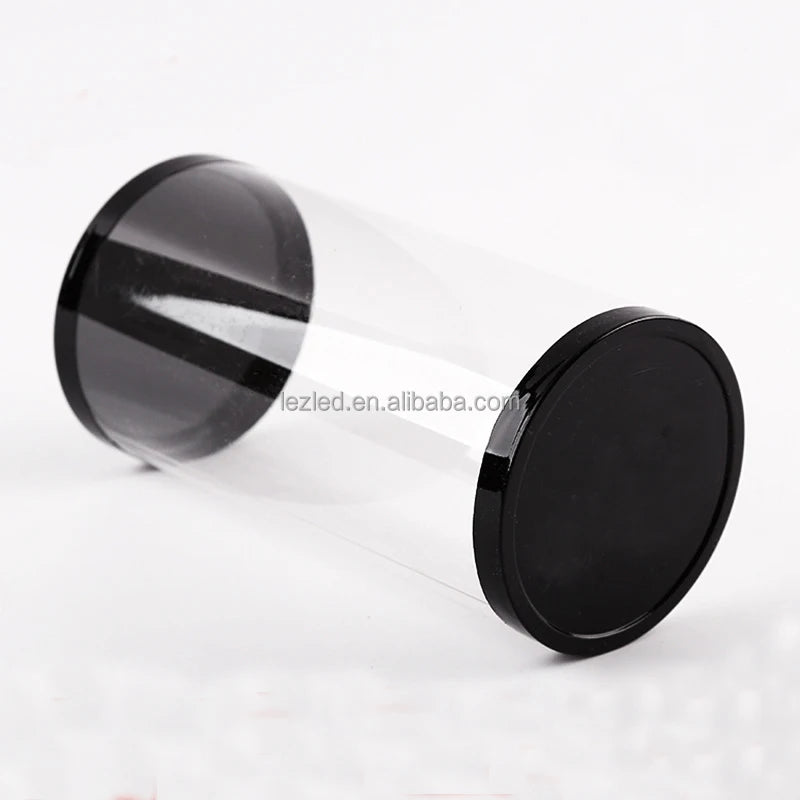 Hot Selling Custom Clear PETG/PVC/PC Cylinder Packaging Tube with Screen Printing and Custom Length for Craft and Medicine Use