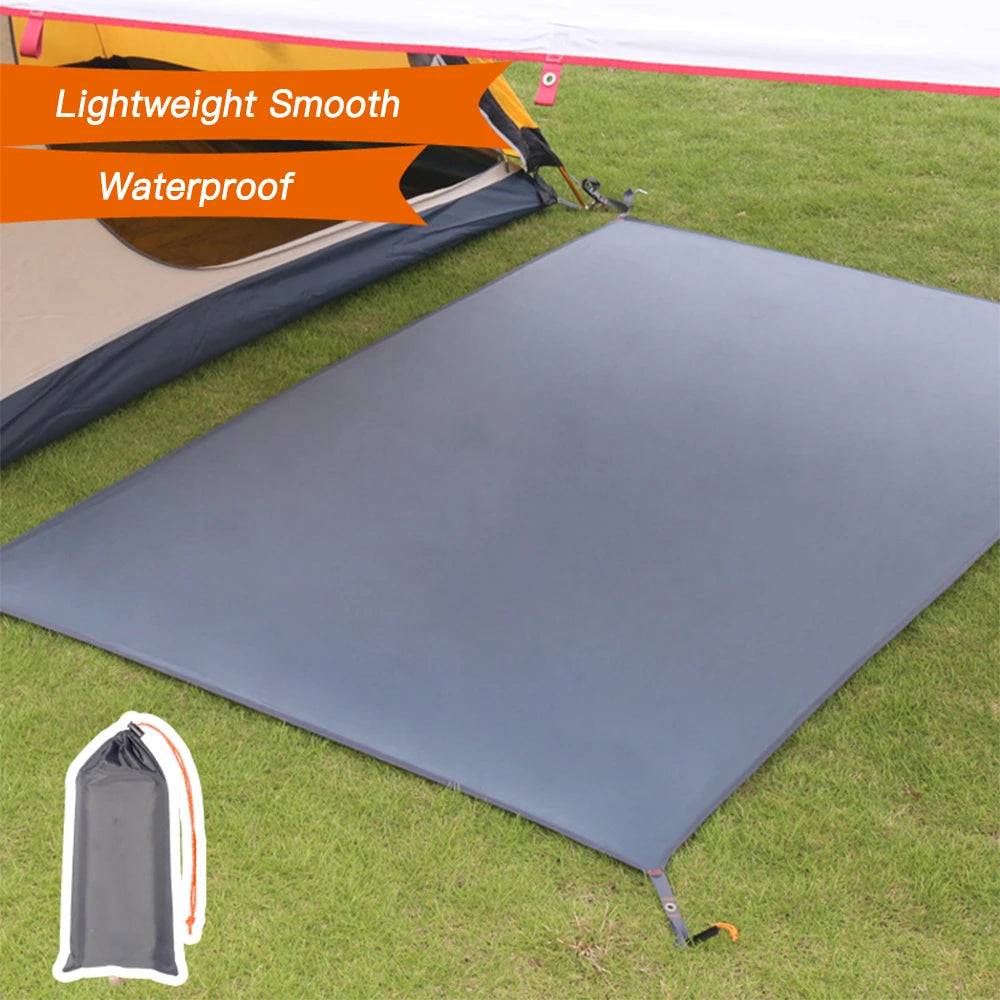 Durable Outdoor Picnic Tent Sun Canopy Ground Sheet Waterproof Oxford Material Multifunctional Camping Tarp Hiking Beach Mat
