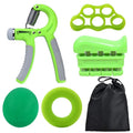 Wholesale Adjustable Hand Grip Strengthener Workout Kit Finger Strength Exerciser Adjustable Resistance Hand Gripper Set