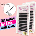 Abonnie Handmade Lash Extensions Cashmere Flat Extensions Trays Custom Logo Lashes Ellipse Flat Lash Extensions Supplies Vendor