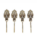 2025 Funeral Casket Lowering Device Casket Accessories Rip Holder Bracket Base Metal Screw