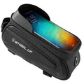 Hard Shell Bicycle Front Beam Bag Mobile Phone Touch Screen Anti Splash Cycling Equipment