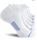 Men's 6 Pack Ankle Running Socks Low Cut Cushioned Athletic Sports Socks Custom logo