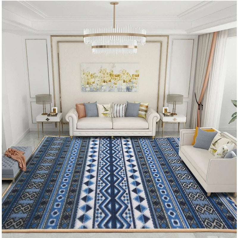 High Toughness Modern Faux Fur Rectangle Area Rug Anti-Dust Durable Comfortable Shaggy Rug for Office Hotel Use
