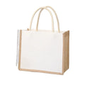 Factory Direct Sales New Linen Cotton Stitched Tote Bags Fashionable Canvas for Office Workers and Shopping Use