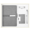 Customizable Office Stationery Business Gift Set Notebook Pen USB Flash Drive Name Card Holder with Customized Logo