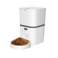 Automatic Pet Feeder with Stainless Steel Bowls Pet Feeder Smart for Dogs Cats