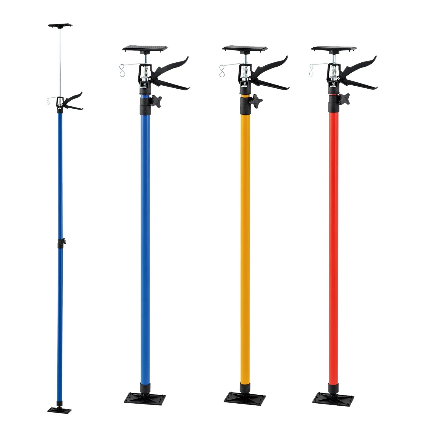 115-290cm Quickly Lift Telescopic Support Rod Hand Quick Supporter Extension Pole Construction Scaffolding Support Rod