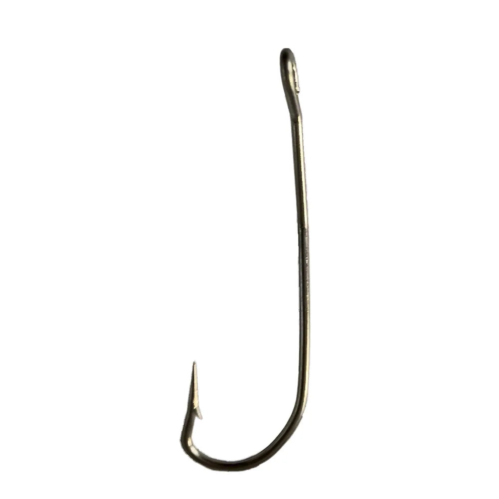 DORISEA 31022 SS Stainless Steel Long Shank Sea Fishing Hook Eel Hook 4/0-12/0