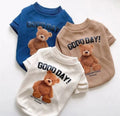Factory Custom for One Piece T-Shirt for Dogs Cats Comfortable Breathable Cotton Pet Clothes Custom Logo Sports Entertainment