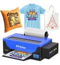 Colorsun A3 30cm Roll to Roll T-shirt Digital DTF Printer Small Home Use L1800 Print Head with Oven Ink