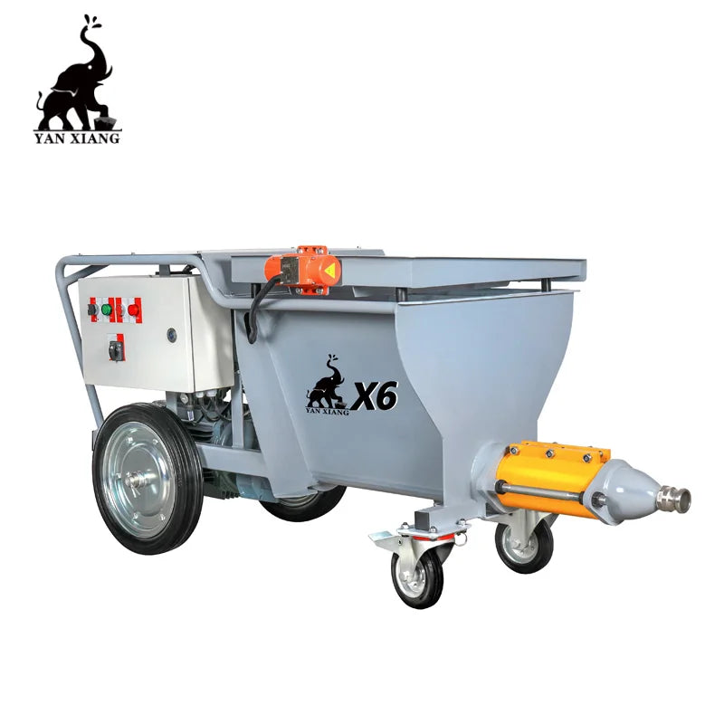 X6 Lightweight Construction Machinery Mortar Sprayer Machine for Cement Interface Agent Spray Applications