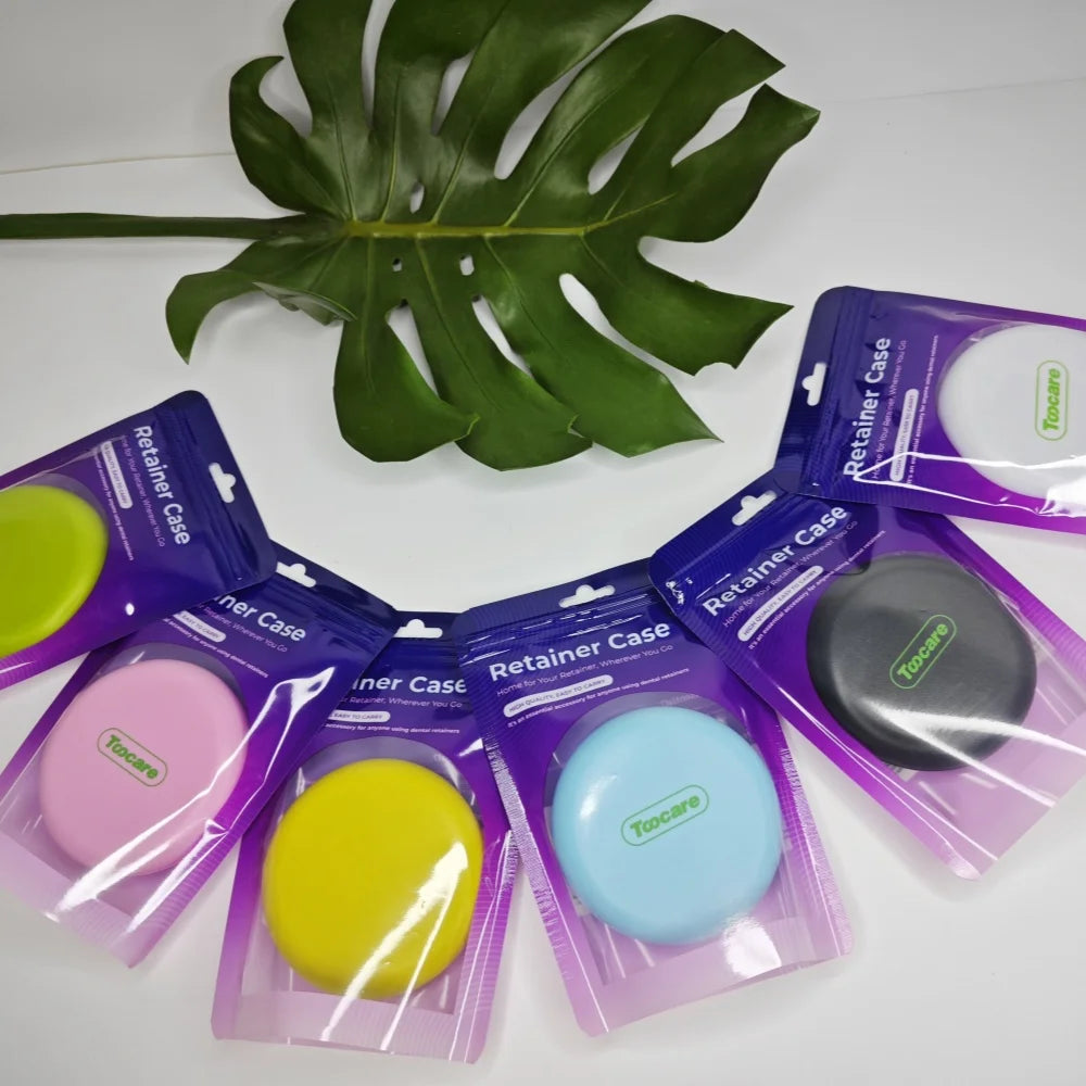 Custom Orthodontic Retainer Kit Logoed Aligner Case With Mirror Multi-Purpose Oral Hygiene Product