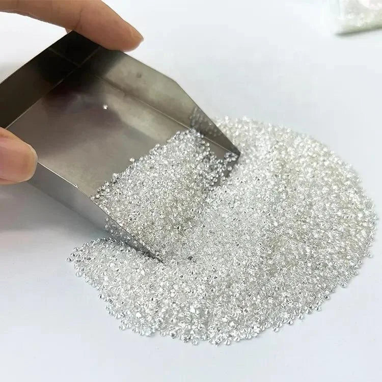 SICGEM Factory Wholesale Price 0.7mm to 2.9mm D Color VVS1 Clarity Moissanite Loose Melee