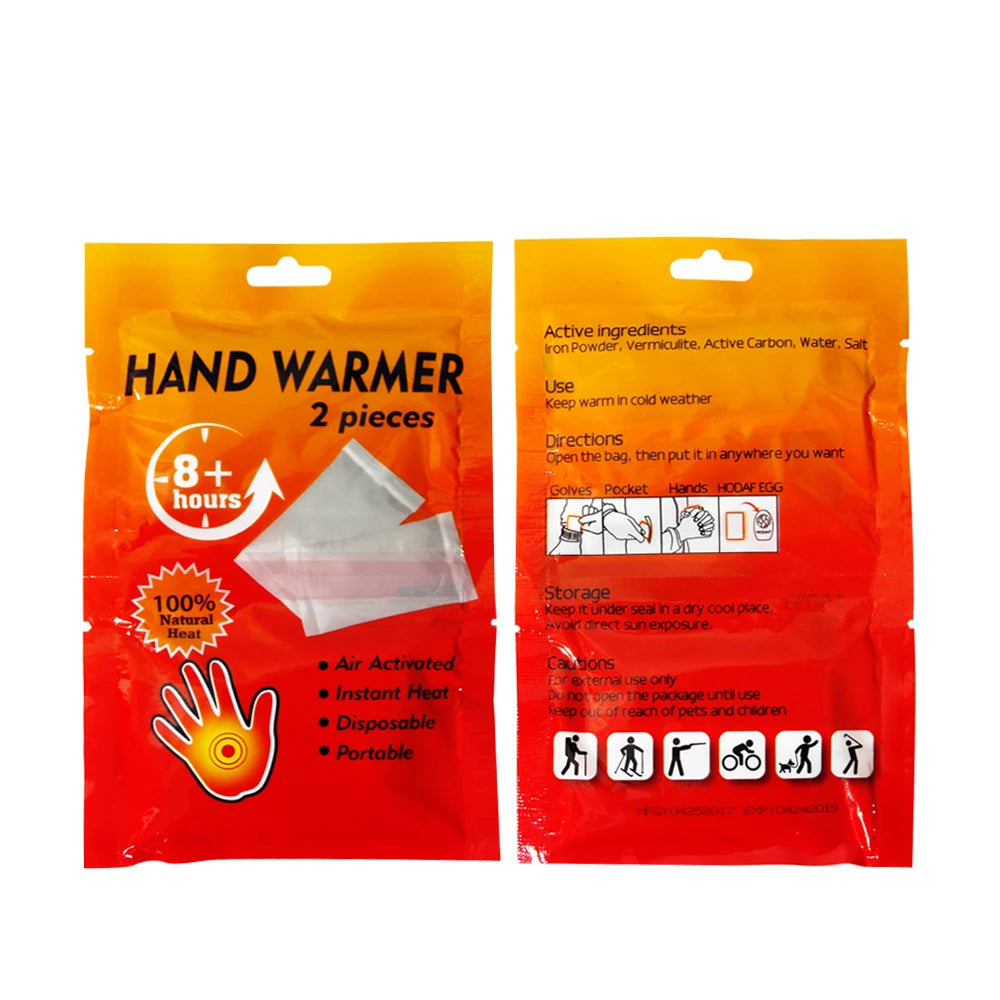 Hot Sales Disposable Self Heating Instant Hand Warmer Patch Heat Patches for Hand
