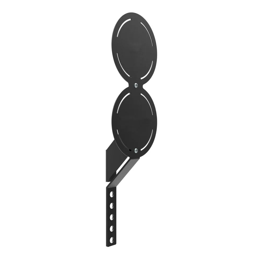 Sunshine Steel Double Wall Medicine Ball Target-Gym Accessories Customized Logo Durable Black Wall Mounting for Gym Workout Size