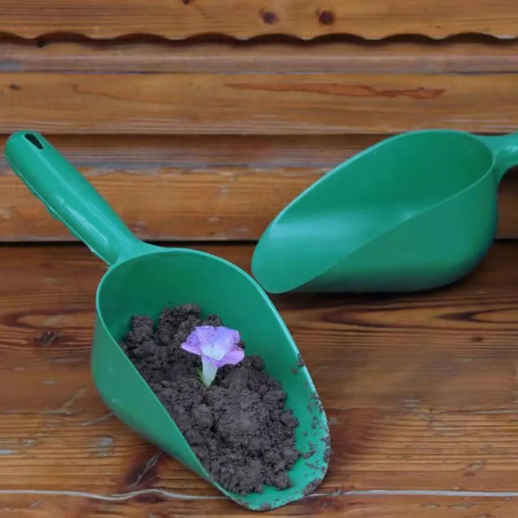 Plastic Animal Food Scoop Garden Spoon Multi-Function Gardening Tool Plastic Shovel
