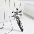 LK10204 Fashion Flower Pendant Necklace Women Long Chain Necklace Jewelry