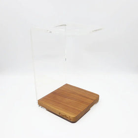 ELM ELM-LY763 Acrylic Food Grade Pour Over Coffee Maker Filter Stand v60 Drip Station Dripper Stand