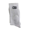 B84 RTS White Sports Socks Made in China Breathable Sweat-absorb Crew for Running Yoga Daily Wear