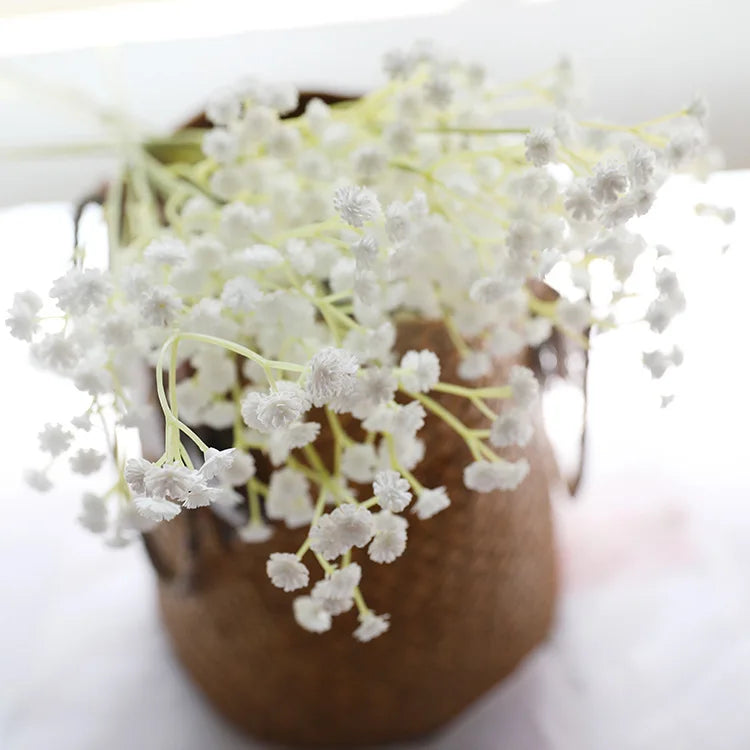 SPR Bride Bouquet Wedding Decoration Artificial Flower Plastic Babybreath Flower Bouquets for Party Home Arch Flowers