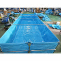 Lvju 10000 Liters Fish Pond Backyard Above Ground 10 mÂ³ Fish Pond for Tilapia Catfish Shrimp Farming