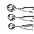 Wholesale 456 cm Stainless Steel Ice Cream Spoon Dig Ball Ice Cream Scoop Spoon for Ice Cream