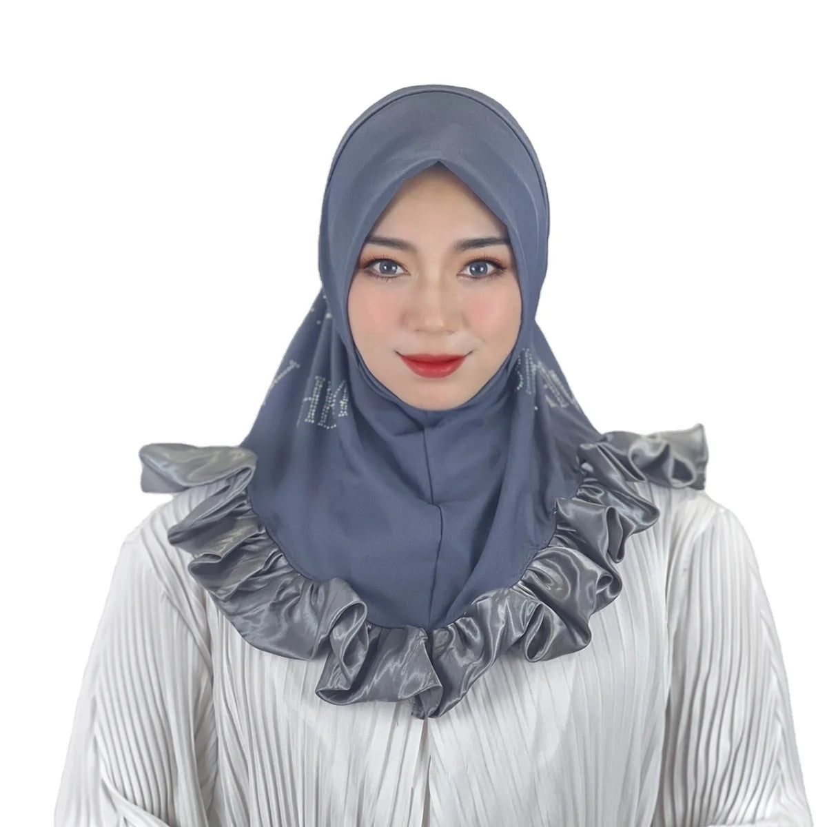 Modest Classic Shawl Muslim Chiffon Jersey Soie De Medine Solid Color Fashion Scarf Malaysia Arab Tube Instant Amira Hijab