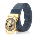 TUSHI Automatic Buckle Zinc Alloy Quick Release Tactical Special Waist Belt Environmentally Friendly Nylon Fabric Model 3.4-11