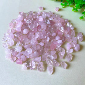 Bulk Wholesale Natural Rose Pink Crystal Tumbled Stones for Healing