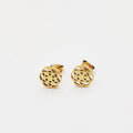 Seed of Life Stainless Steel Stud Earring Hypoallergenic Fashion Earings Juego De Pendientes Fe Oro De 18 k Acsesories Jewelry