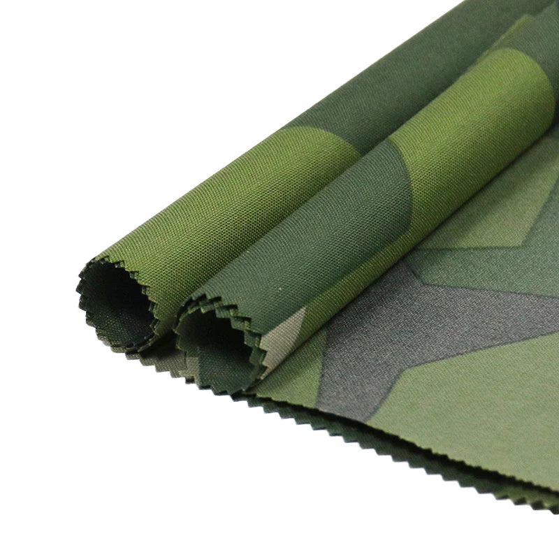 M90 Camouflage 500D Nylon Fabric PU Coated Waterproof Tactical for Car Sportswear Costume Toy Use Woven Technique for Girls