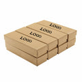 Custom Eco-Friendly Recyclable Brown Folding Kraft Paper Gift Box Exquisite Packaging for Watches Made with Recycled Materials