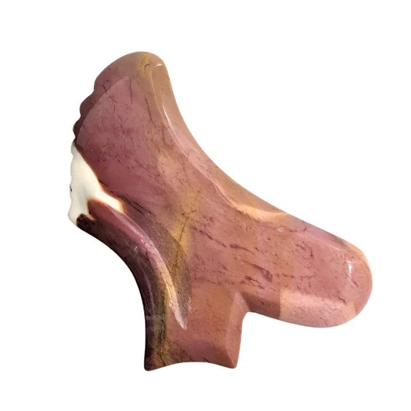 Top Quality Natural Mookaite Jasper Gua Sha Massage Board Tools for Beauty