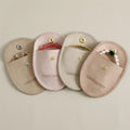 PUPPYSEW 8*8cm Round Microfiber Jewelry Bags With Snap Button Jewelry Pouch With Button Personalized Jewelry Pouch With Logo