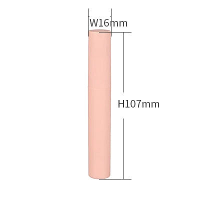 In Stock Ready to Ship 5ml Plastic Nude Pink Empty Lip Gloss Tube Screen Printing Customizable Colors Low MOQ Cosmetic Lipstick