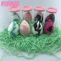 2024 New Arrivals FLY Beauty Private Label Super Soft Hydrophilic Latex-Free Polyurethane Marble 40x60mm Washable Makeup Sponge