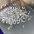 Wholesale Cheap Price Lab-grown Diamonds DEF VVS/VS 0.9-2.9mm Melee Sizes 0.10 Carat 3mm White Color Lab Simulated Diamonds