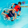 High QualityDurable Pvc 2 Person PVC Water Tube Inflatable Sliding Rive Tube for Amusement Park Wave Pool Float Ring