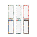 Full Magnet Grocery List Pad for Fridge Magnetic Note Pads Kawaii ToDo List Notepads Set with Pen Holder