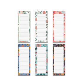 Full Magnet Grocery List Pad for Fridge Magnetic Note Pads Kawaii ToDo List Notepads Set with Pen Holder