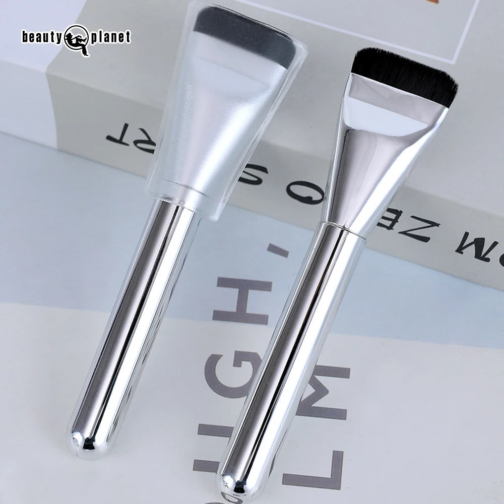 Beauty Planet Ultra Thin Foundation Makeup Brush Private Label Single Concealer Vegan Professional Kabuki Flat Foundation Brush