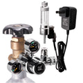 OEM Eco-Friendly Stainless Steel CO2 Reducing Valve Aquarium Pressure Reducer Electromagnetic Large Double Table Regulator