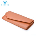 Factory Price Custom Genuine Leather RFID Blocking Pouch Wallets for Women With Credit Card Holder Zip Coin Pocket