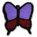 Custom Color Embroidered Chenille Patch Applique Cartoon Animal Pattern for Children's Clothing Fabric Material