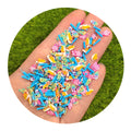 Lovely Pink Green Fish Polymer Clay Slice Sprinkles Embellishments for Slime Fillers Nail Art DIY Projects Cut Craft Supplies