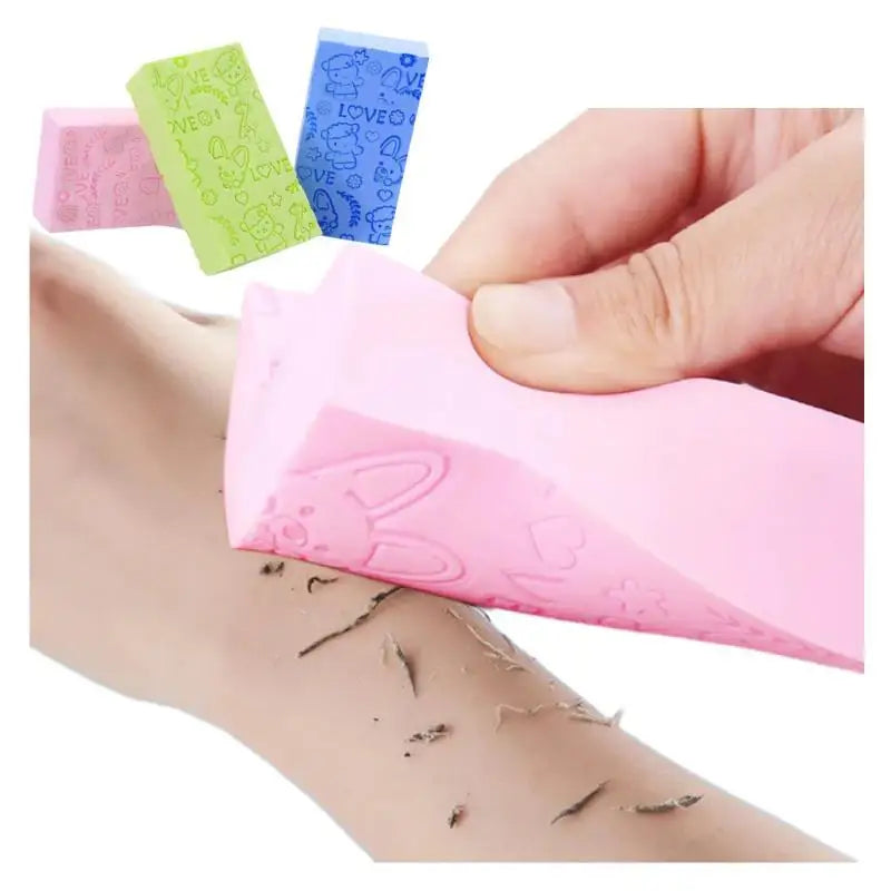 Soft Sponge Body Scrubber Bath Exfoliating Scrub Sponge Shower Brush Baby Body Skin Remover Exfoliante