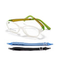 Silicone Tr90 Square Kids Optical Glasses with Magnifying Lenses Eye Protection & Fashion Design