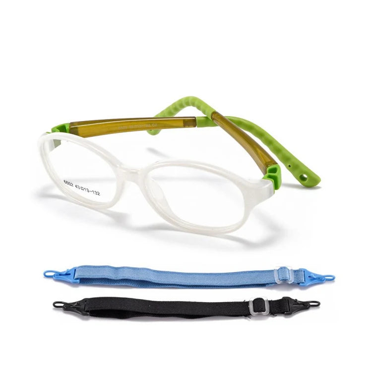 Silicone Tr90 Square Kids Optical Glasses with Magnifying Lenses Eye Protection & Fashion Design
