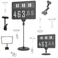 Wholesale Table Top Sign Holder Display Retail Plastic Pop Clips Price Tag Holder for Countertop